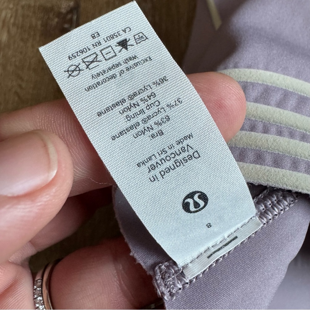 Lululemon Get in Line Bra *Light Support, A/B Cups - Picture 6 of 6